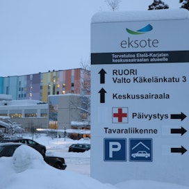 Etelä-Karjalan keskussairaalan synnytysten määrä on pudonnut alle tuhanteen vuodessa.