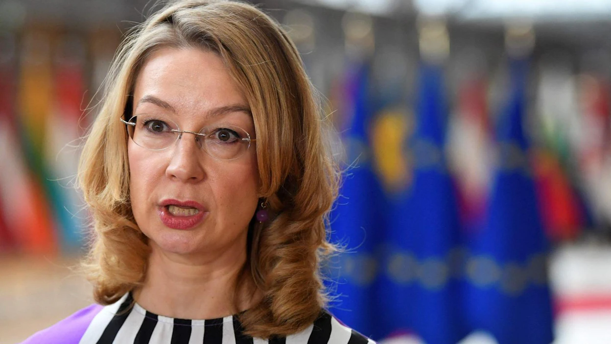 Tuppurainen kertoi olevansa toistaiseksi oireeton. Kuva Brysselistä runsaan viikon takaa.