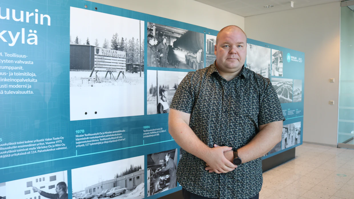 Nivalan Teollisuuskylän toimitusjohtaja Harri Poranen sanoo yhtiön toiminnan olleen koko 50 vuotiskautensa ajan omanlaisensa menestystarina.