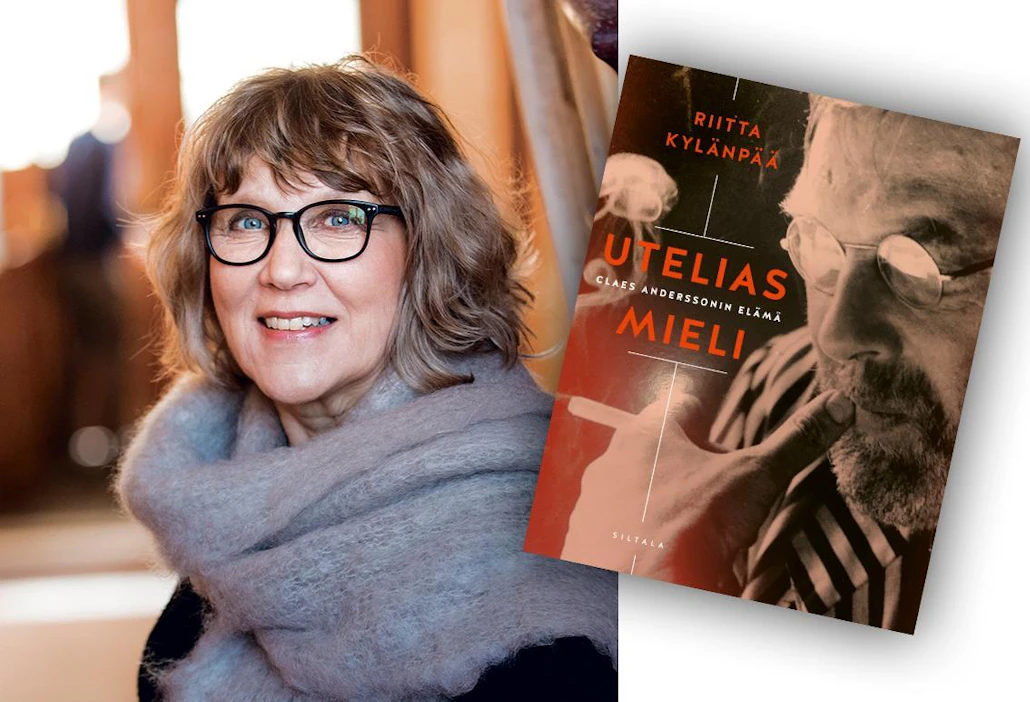 Riitta Kylänpää: Utelias mieli – Claes Anderssonin elämä. 352 sivua. Siltala.
