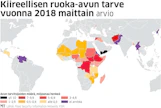 Jemenissä eletään keskellä pahinta humanitaarista hätätilaa. Poliittisten levottomuuksien lisäksi El Nino -ilmiö aiheuttaa kuivuutta etenkin Afrikkaan.
