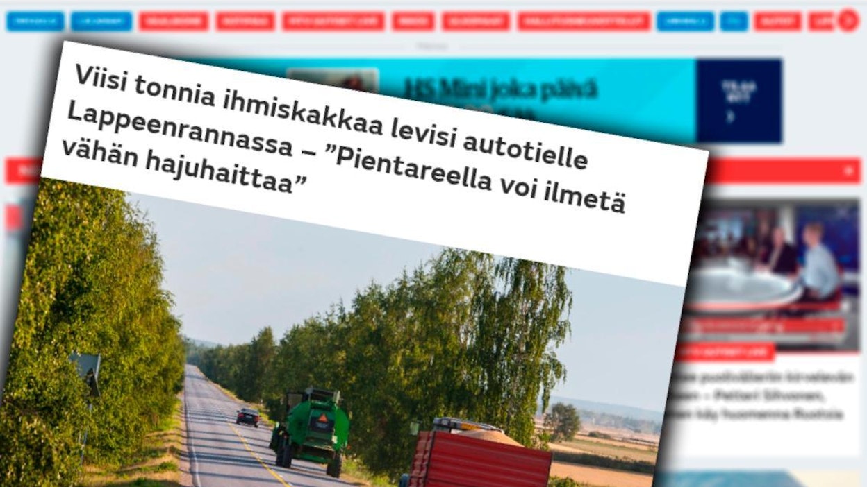 MTV Uutisten vastaava päätoimittaja myöntää, ettei jutun kuvitus onnistunut.
