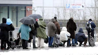 Yleisin syy diakoniatyön vastaanotolle hakeutumiseen ovat taloudelliset ongelmat. LEHTIKUVA / Heikki Saukkomaa