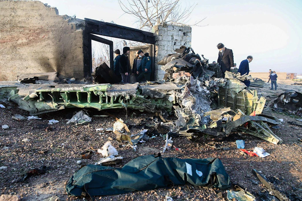 Iran on kutsunut maahan asiantuntijoita Kanadasta, Ranskasta, Ukrainasta ja Yhdysvalloista osallistumaan turman tutkintaan. LEHTIKUVA/AFP
