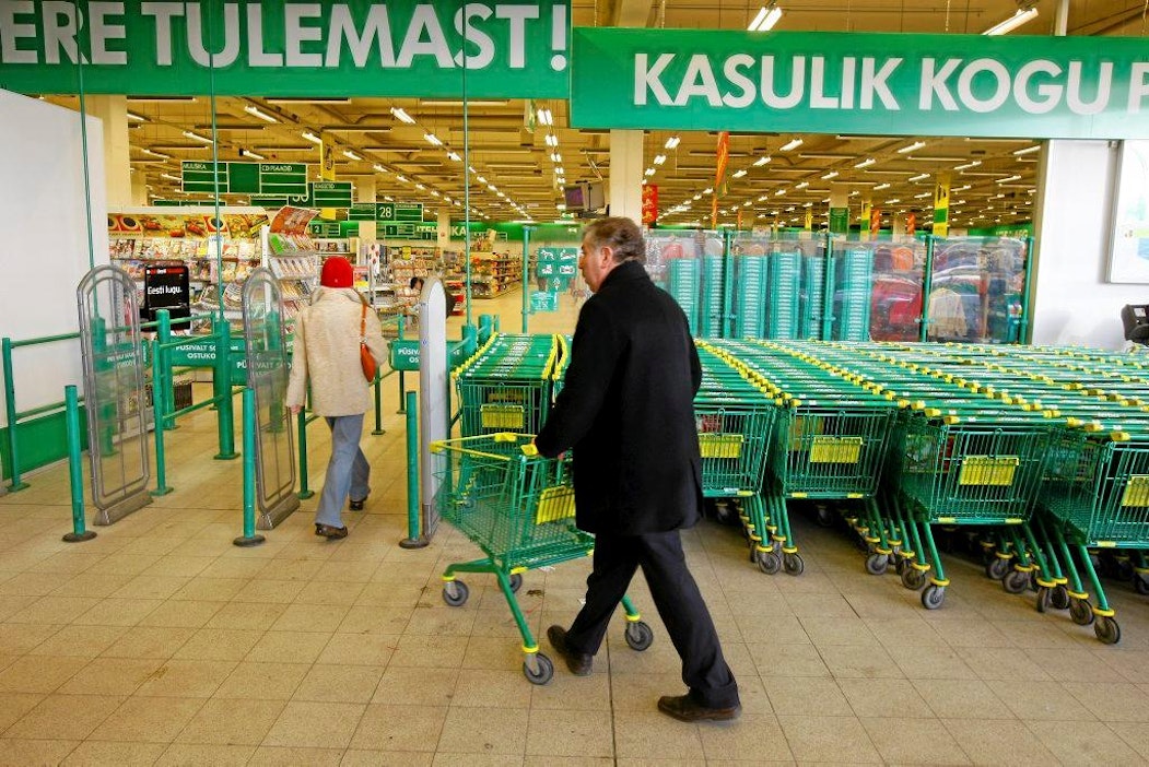 S-ryhmän Prisma Sikupillin kauppakeskus Tallinnassa.