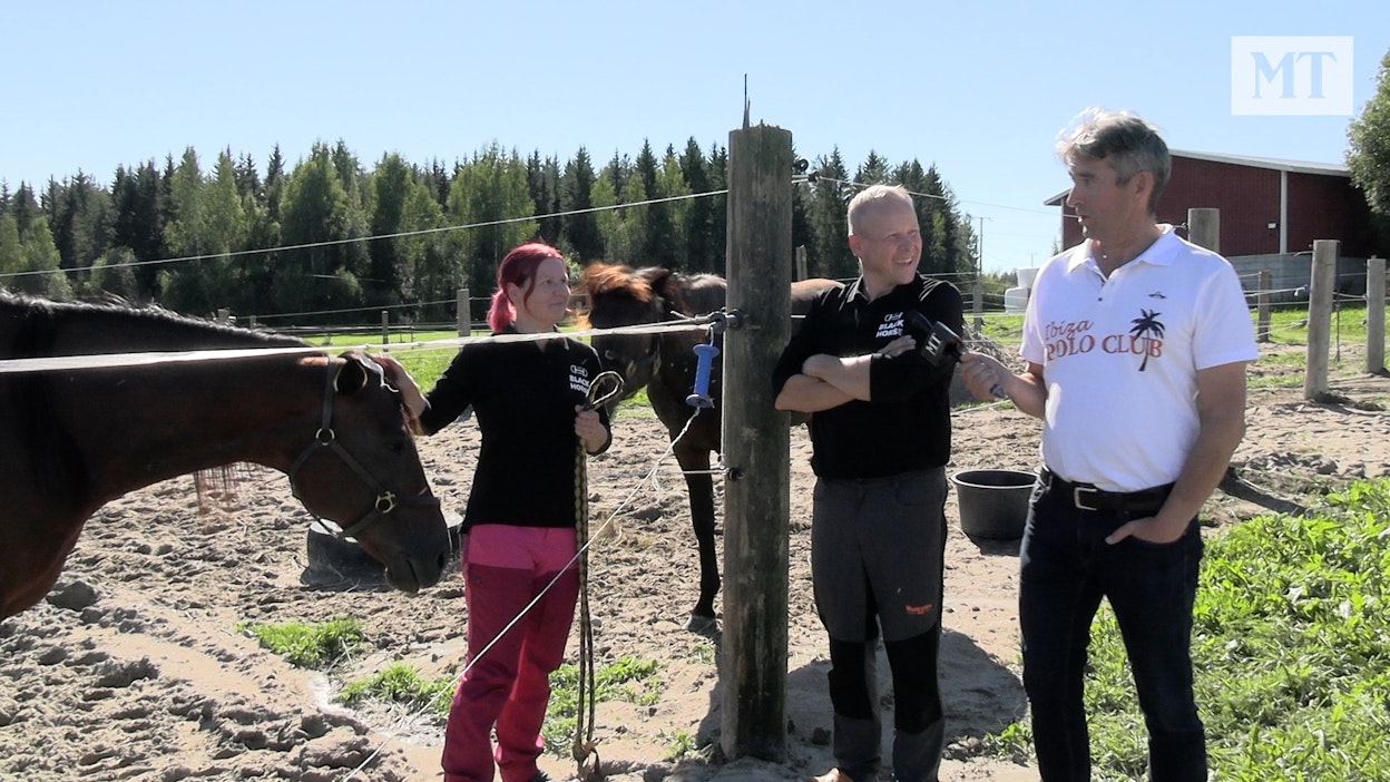 MT Hevoset -ohjelmassa on kuljettu ympäri Suomea. Kesällä Juha Jokinen haastatteli Kuopiossa Jenni ja Jani Oinosta.