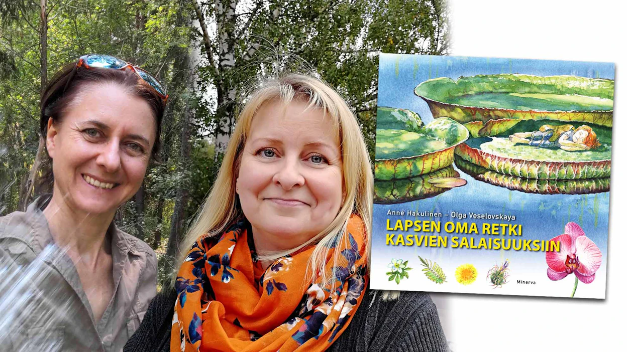 Kirjan on kirjoittanut espoolainen biologi ja vapaa toimittaja Anne Hakulinen. Monipuolisen kuvituksen on tehnyt helsinkiläinen kuvataiteilija <strong id="strong-80aae94c7d8dde8e57fde29ea4d7145c">Olga Veselovskaya.</strong>