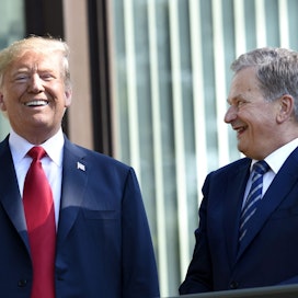 Donald Trump tapasi Helsingissä sekä Sauli Niinistön että Venäjän presidentin Vladimir Putinin.