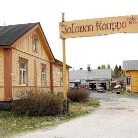 Jalavan kauppa sijaitsee Taivalkosken kirkonkylällä Pohjois-Pohjanmaalla.