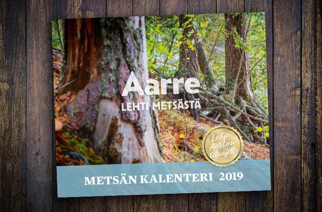 Aarteen kalenteri 2019 postitettiin tilaajille Aarteen 11/18 välissä.