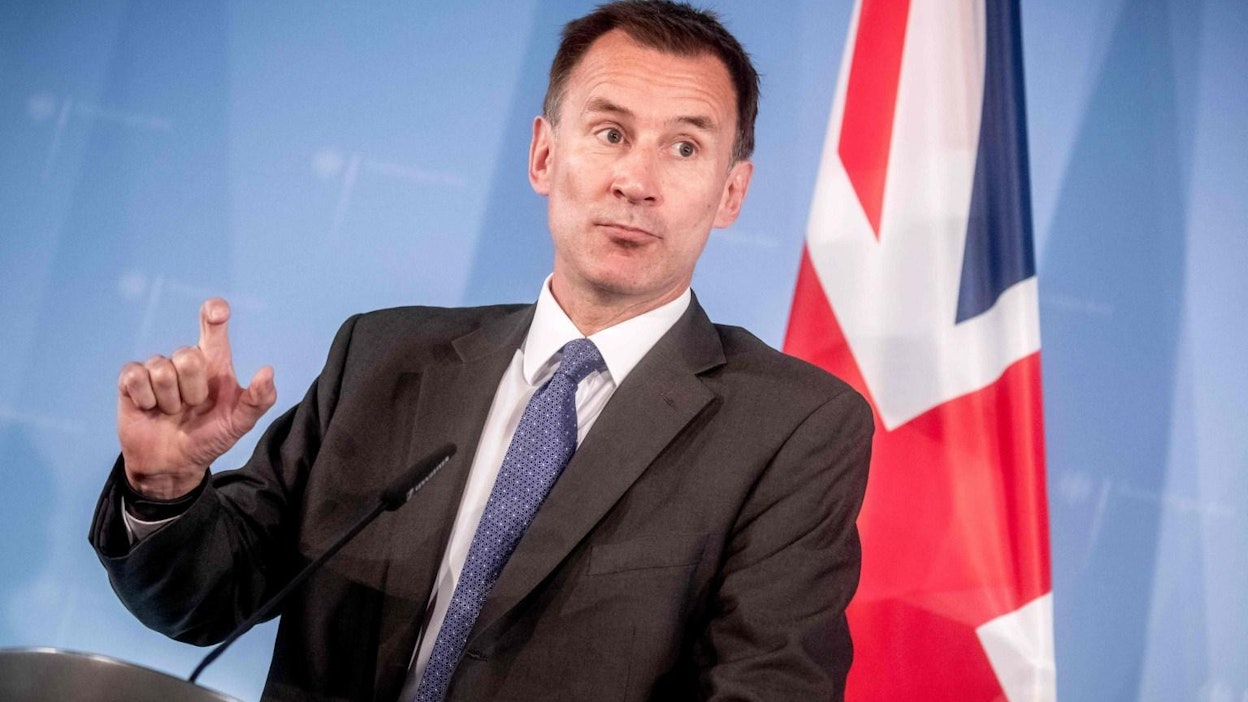 Ulkoministeriön mukaan Soini ja Hunt keskustelevat Britannian EU-erosta ja ajankohtaisista ulkopolitiikan kysymyksistä. LEHTIKUVA/AFP
