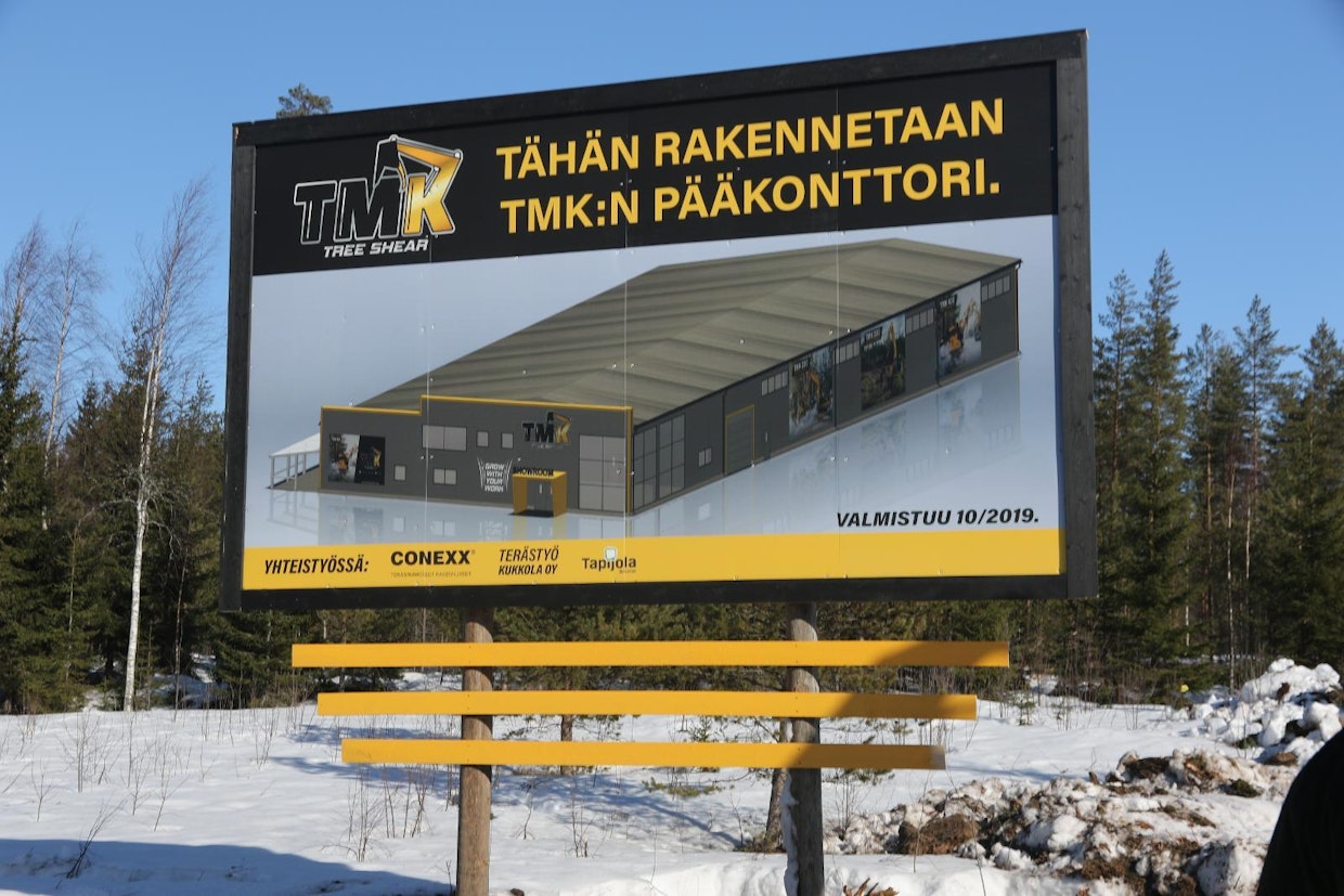 TMK Energiakoura Oy:n uuden tehtaan tuotanto tähtää käynnistyessään 700 kouran vuositahtiin