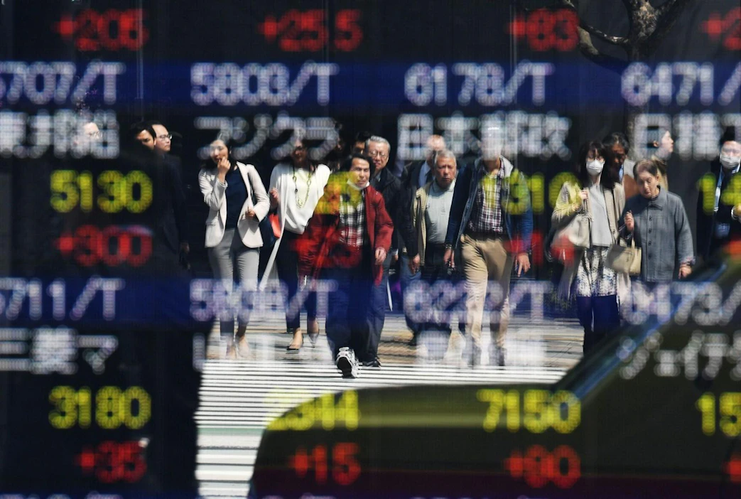 Teknologiapainotteinen Nasdaq syöksyi 2,7 prosenttia, kun New Yorkin pörssin keskeinen Dow Jones -indeksi laski puolestaan 1,9 prosenttia. LEHTIKUVA/AFP