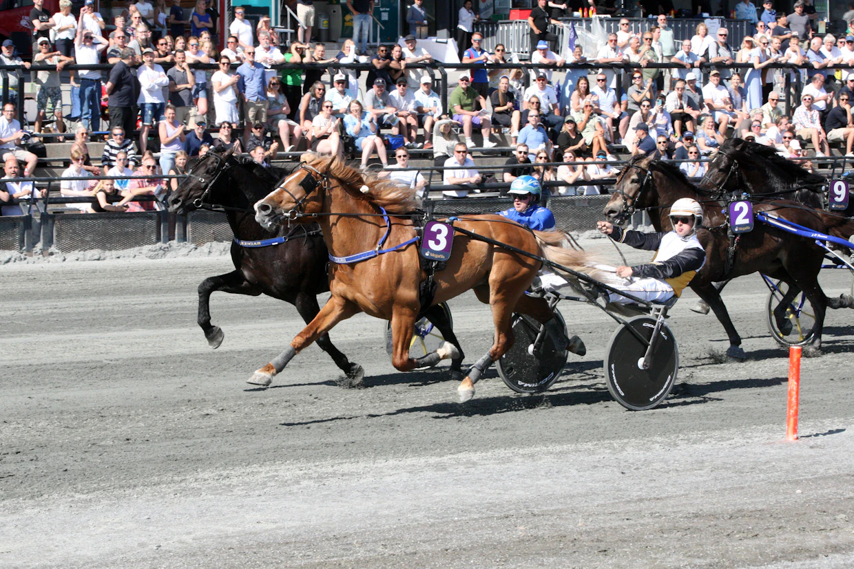 Järvsöodin kiritti H.V. Tuuria Alm Svartenin ajossa ansiokkaasti. Tuolloin ohjissa oli oriin luottokuski Marcus Lilius, Powerparkissa rattailla on Olli Koivunen.