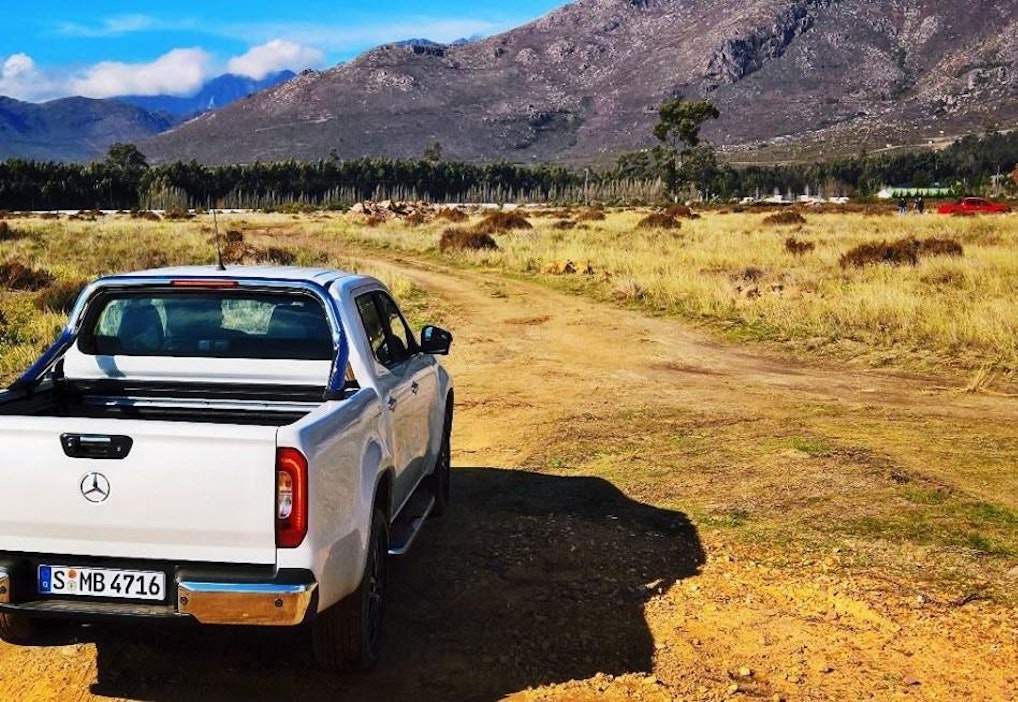 Mercedes esitteli X-sarjansa Etelä-Afrikassa vuonna 2017.