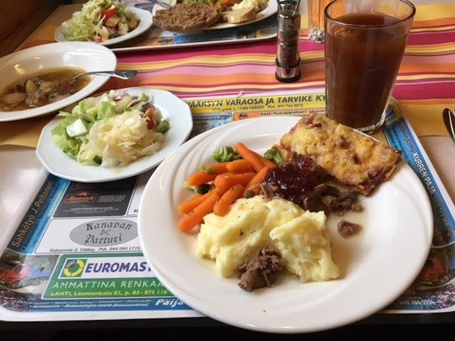 Kunnon kotiruuasta saa tuhdin lounaan.