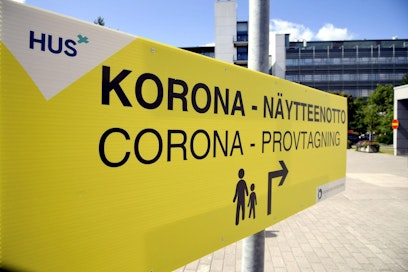 Suomessa on raportoitu tänään 738 uutta koronatartuntaa. LEHTIKUVA / Markku Ulander