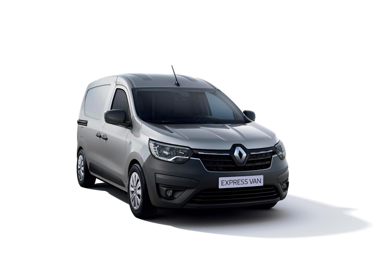 Täysin uusi Express Van laajentaa Renaultin hyötyajoneuvotarjontaa uuteen kokoluokkaan. Tilavuutta löytyy enimmillään 3,3 kuutiota noin 600 kilon kantavuudella. Uusia Expressejä on odotettavissa Suomeen touko-kesäkuussa
