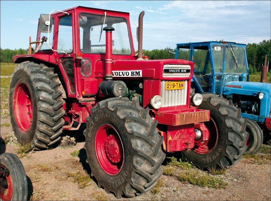 Volvo-BM 814 -traktori oli Eskilstananassa valmistettu järkäle