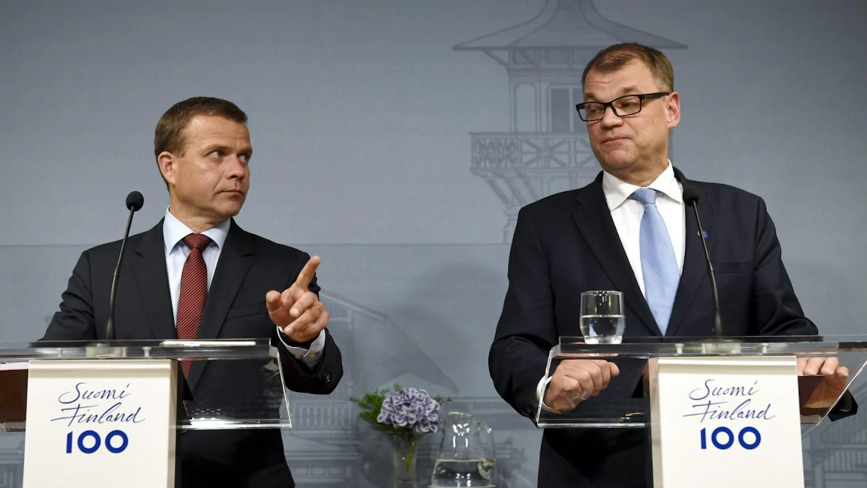 – Näyttää siltä, että maan hallituksessa on erimielisyyttä siitä, miten tämä lasketaan, EK:n toimitusjohtaja Jyri Häkämies kommentoi kilpailukykysopimuksen kompensointia palkansaajille. LEHTIKUVA / JUSSI NUKARI