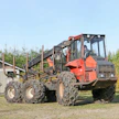 Volvo BM Valmet 832 -kuormatraktori tuli markkinoille vuonna 1985.
