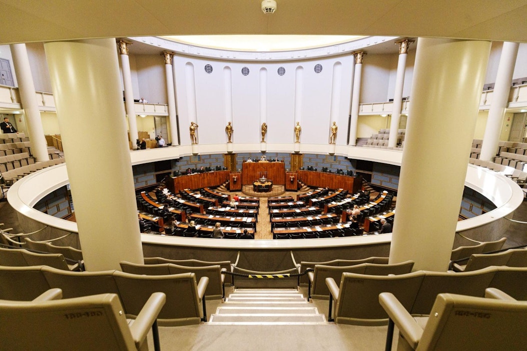 Eduskunta ei aina saa riittävästi tarvitsemiaan tietoja ministeriöistä. LEHTIKUVA / Roni Rekomaa