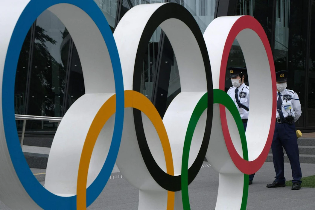 Olympialaiset on tarkoitus järjestää 23. heinäkuuta–8. elokuuta. Paralympialaisten on määrä alkaa 24. elokuuta ja päättyä 5. syyskuuta. LEHTIKUVA/AFP