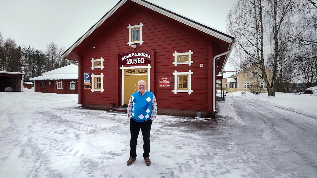 Martti Koskenkorvan kiinnostus historiaan ja rakkaus kotiseutuun vaikuttivat Koskenkorva-museon syntyyn.