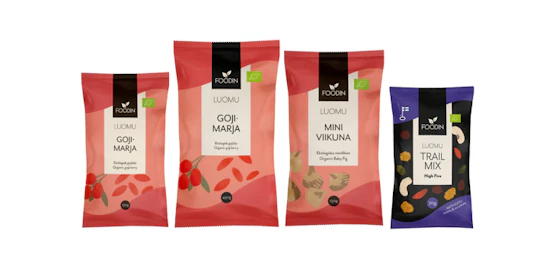 Takaisinveto koskee kahta erikokoista pakkausta goji-marjoja, pähkinäsekoitusta sekä kuivattuja viikunoita.
