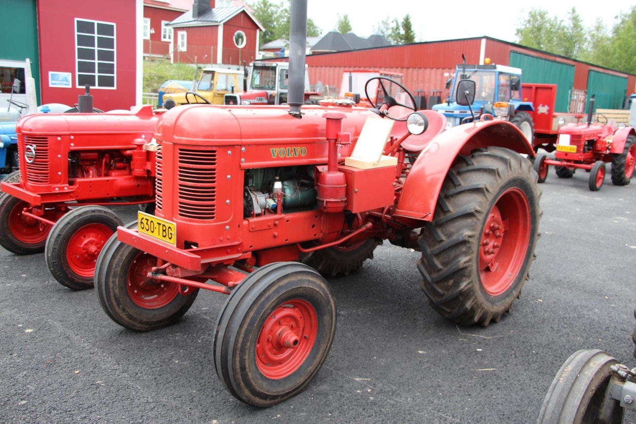 Petrolikäyttöinen Volvo T31 ja sen korkeapyöräisempi versio T33 oli myynnissä vuosina 1949–57. Tarjolla oli myös bensamoottori tai Bolinder-Munktellin 3-sylinterinen suorasuihkutusdiesel, joka tuli saataville vuonna 1953. Kaasutinmoottorisia 36 hv:n Volvoja tehtiin kaikkiaan 10 518 traktoria, dieseleitä 12 703. Molemmat versiot saijoko vihreänä Bolinder Munktellina tai punaisena Volvona. (Tornio)