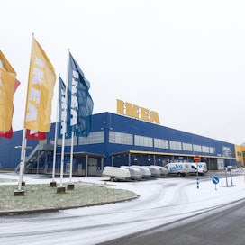 Pohjois-Ruotsin elinkeinoelämälle on luvassa kehittämisrahaa tammikuussa edesmenneen Ikean perustajan Ingvar Kampradin perinnöstä. Kuvassa on Ikean Tampereen myymälä.