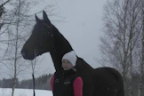 Sanni Komulaisen elämän hevonen on edelleen Hose Dahlia, jonka kanssa hän pääsi voittajaseremonioihin Suomen päässä.