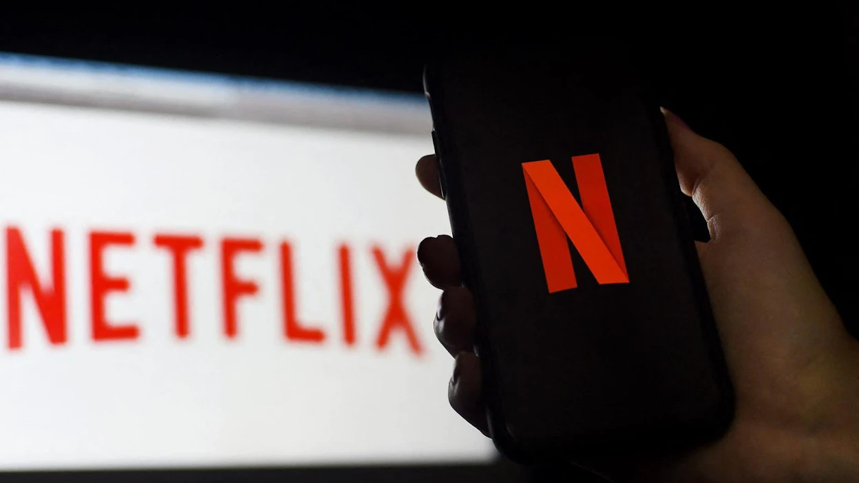 Netflixin käyttäjämäärän kasvu on yhtiön mukaan ollut tänä vuonna viime vuotta hitaampaa. LEHTIKUVA / AFP