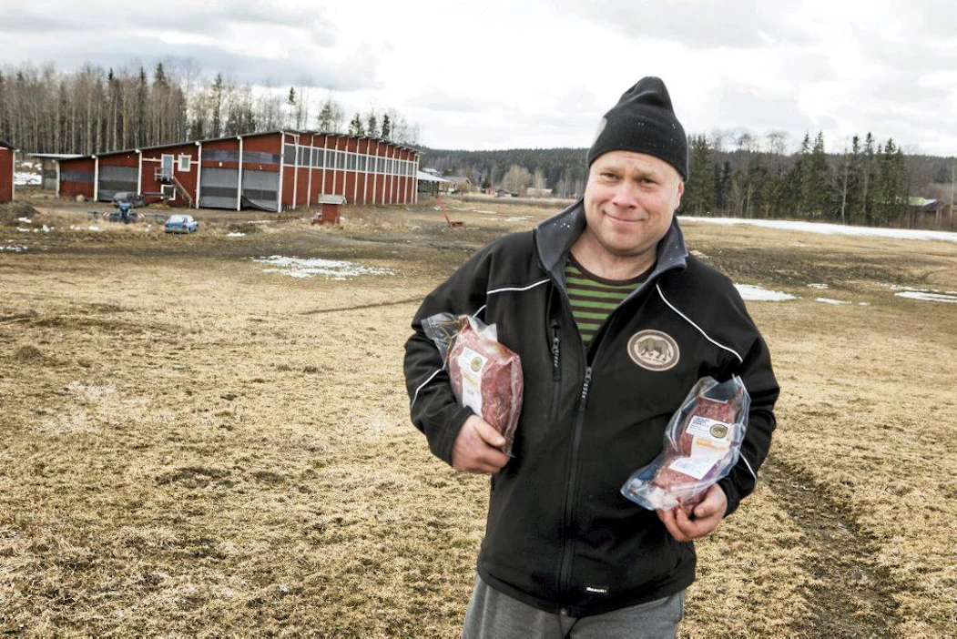 Maaseudun Tulevaisuus 3.4.2014 Antti Niskanen Pesolan Pihviliha, Runni. Kuva: Pentti Vänskä