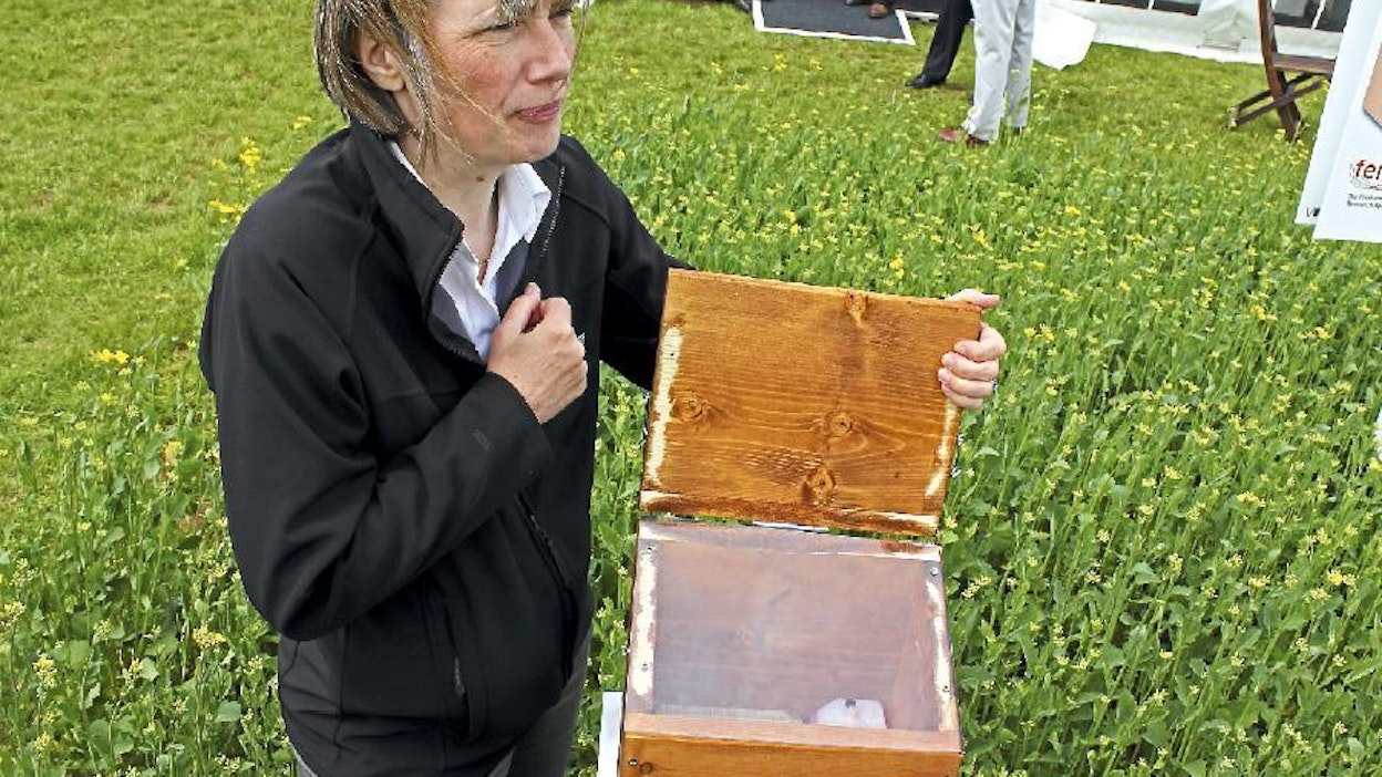 Mehiläisyhdyskuntien elintapojen tutkinnassa käytetään RFID-tekniikkaa. Kimalaisen (pikkukuva) selkään on asennettu mikrokokoinen transponderi. Pesään mentäessä kaverin tiedot luetaan järjestelmään!