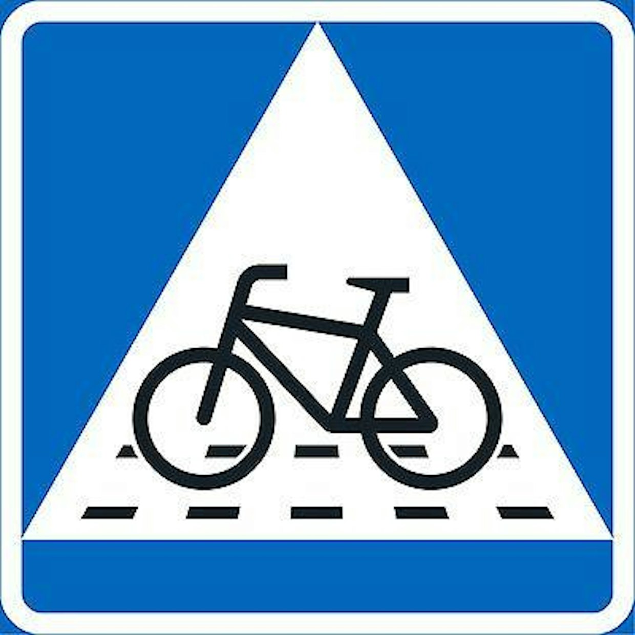 4. Väistämisvelvollisuus pyöräilijän tienylityspaikassa -merkillä voidaan osoittaa vain rakenteellisesti korotettu pyörätien jatke. Mikäli pyöräilijä ylittää tien suojatietä pitkin ajamalla, on pyöräilijä jatkossakin väistämisvelvollinen.
