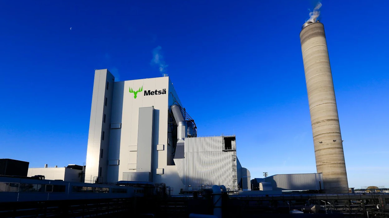 Metsä Group teki alkuvuonna erinomaista tulosta sellulla ja kartongeilla. Arkistokuva on Äänekosken biotuotetehtaalta.