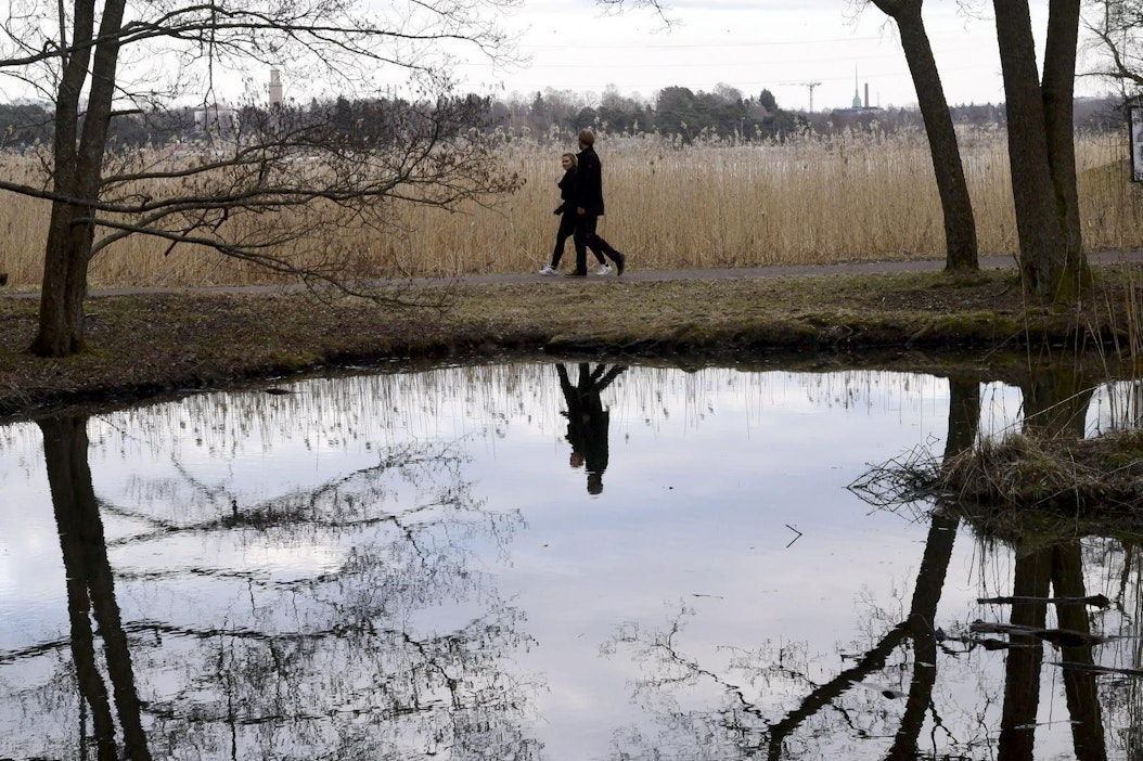 Pilvisyys on lännessä runsasta. LEHTIKUVA / MARKKU ULANDER