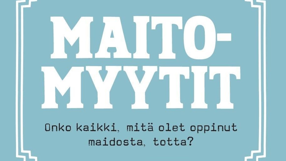 Oatly ottaa uudella maitomyytit.fi-sivustollaan kantaa maitoon liittyviin väittämiin.