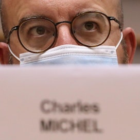 Eurooppa-neuvoston puheenjohtaja Charles Michel 8. heinäkuuta. LEHTIKUVA/AFP