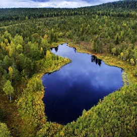 Suomi-järvi on pitänyt muotonsa hyvin jo 25 vuoden ajan.