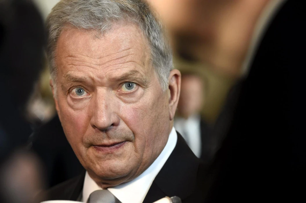Presidentti Niinistön mukaan kriisinhallintaoperaatioiden suomalainen henkilökunta on kunnossa. LEHTIKUVA /Emmi Korhonen