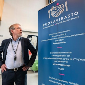 Ruokaviraston nykyinen pääjohtaja Antti-Jussi Oikarinen siirtyi tehtäväänsä Maaseutuviraston ylijohtajan paikalta. Arkistokuva.