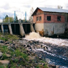 Tällä paikalla on hyödynnetty vesivoimaa 1800-luvulta saakka. Kuva: Paikallissähköprojektin loppuraportti