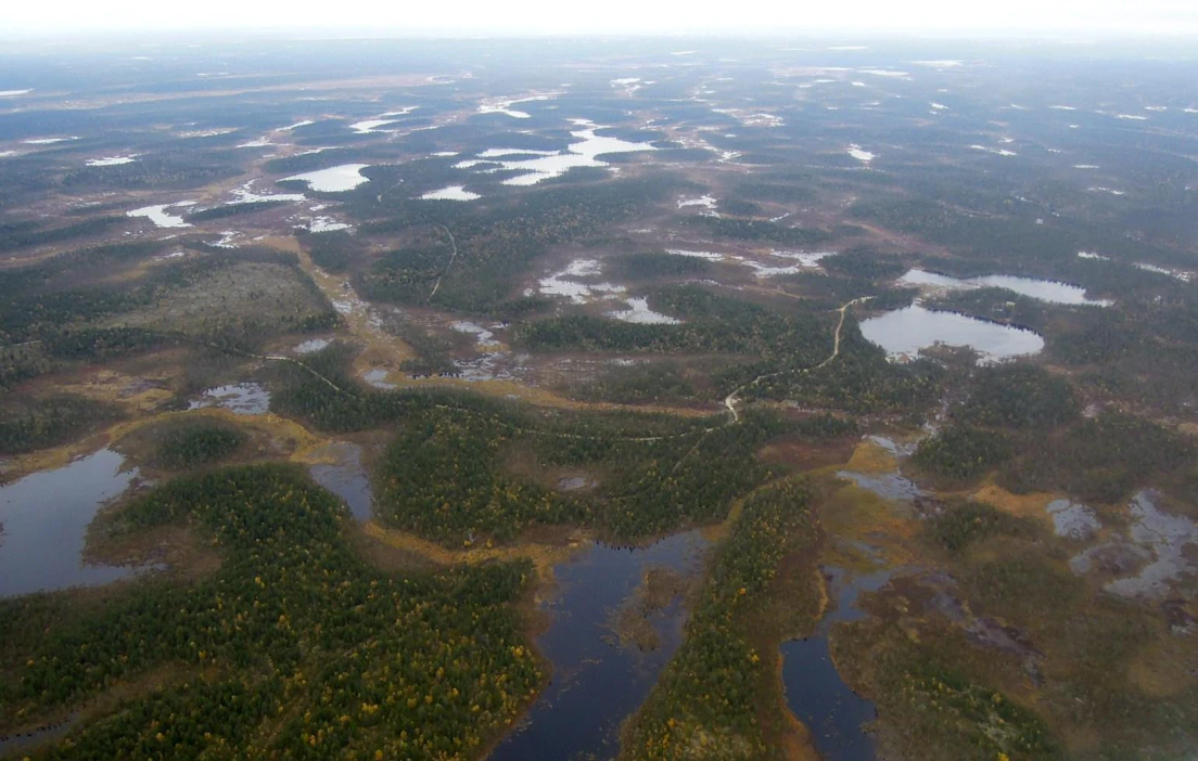 Onpa radan linjaus mikä tahansa, se halkoo saamelaisten kotiseutualueen. LEHTIKUVA / RITVA SILTALAHTI
