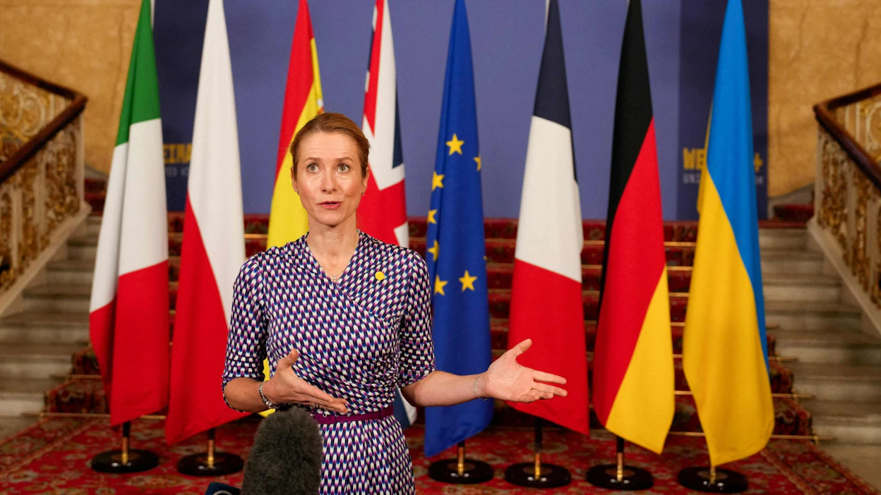 EU:n ulkopoliittisen edustajan Kaja Kallaksen mukaan Venäjää on painostettava, koska se yrittää pelata tilanteessa. LEHTIKUVA/AFP.