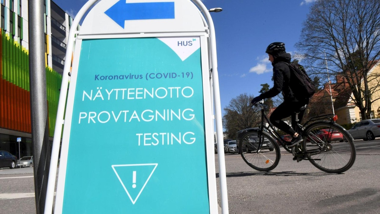Kahden viime viikon aikana on raportoitu 689 tartunnasta. LEHTIKUVA / JUSSI NUKARI