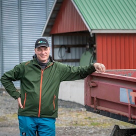 Ilmajoki on hieno ympäristö tuottajalle, Timo Kankaanpää sanoo. ”On viljavat pellot ja mukavaa porukkaa ympärillä. Kollegoiden kanssa voi jutella ja kysyä neuvojakin. Täällä on hyvä tehdä työtä.”