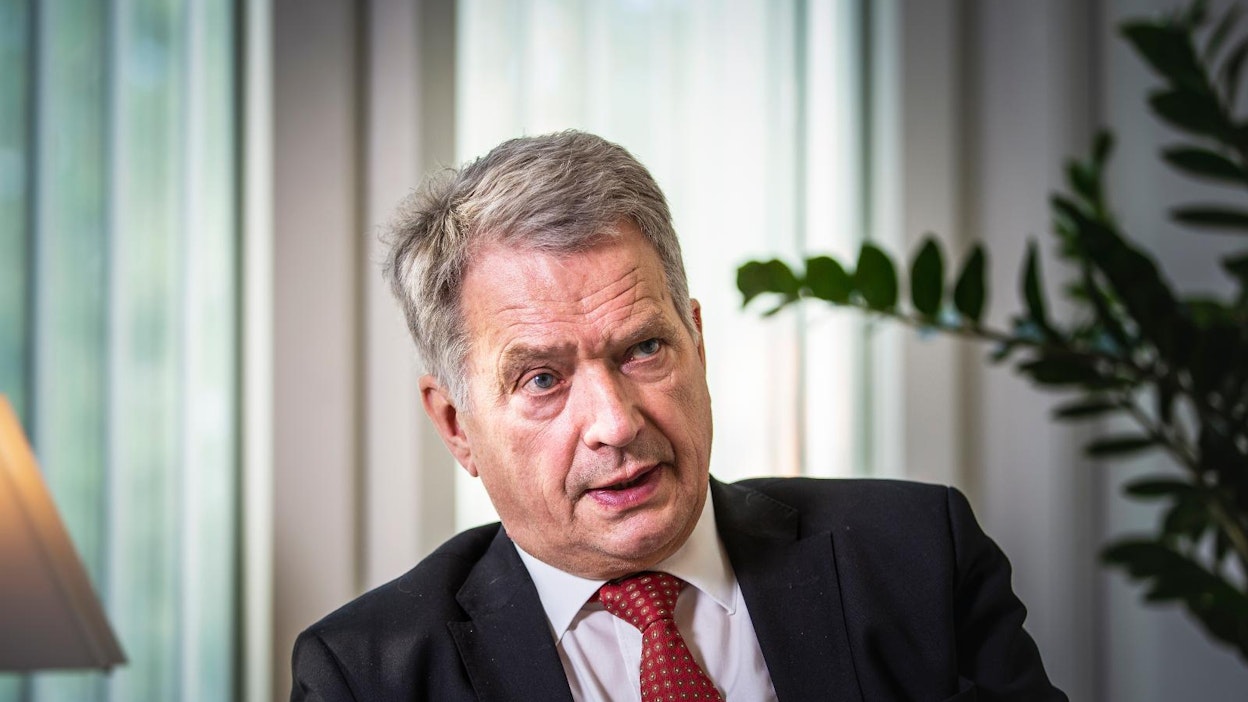 Presidentti Sauli Niinistöön ollaan erittäin tyytyväisiä.