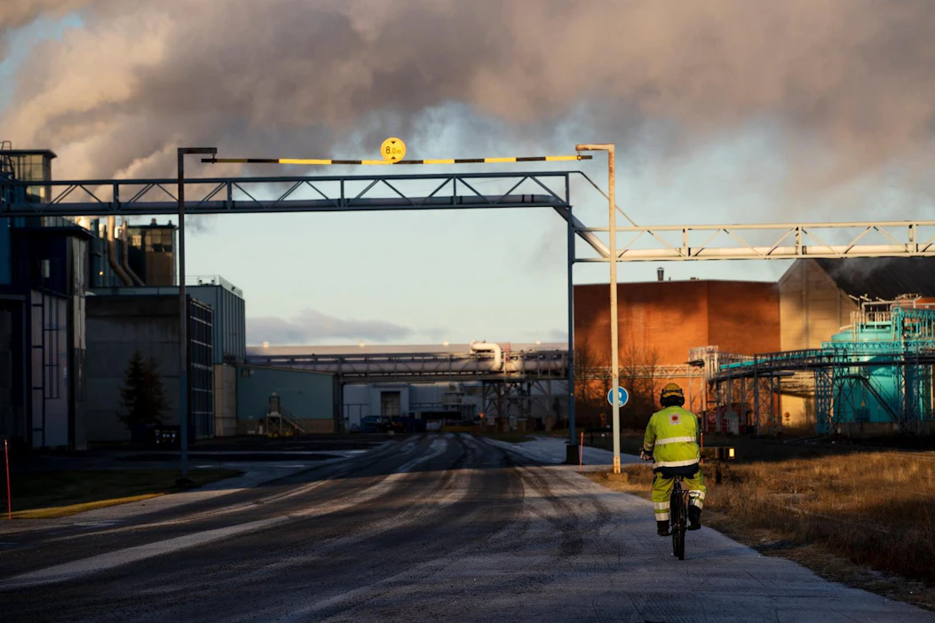 Stora Enson Oulun sellu- ja kartonkitehdas sijaitsee Nuottasaaressa lähellä kaupungin keskustaa.